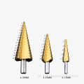 Conjunto de bits de titânio de etapa de cone de cone